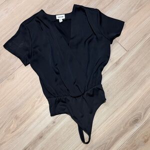 Elegant Black Women's Bodysuit